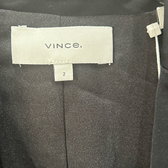 Vince black blazer size 2 New with tags - Picture 7 of 8